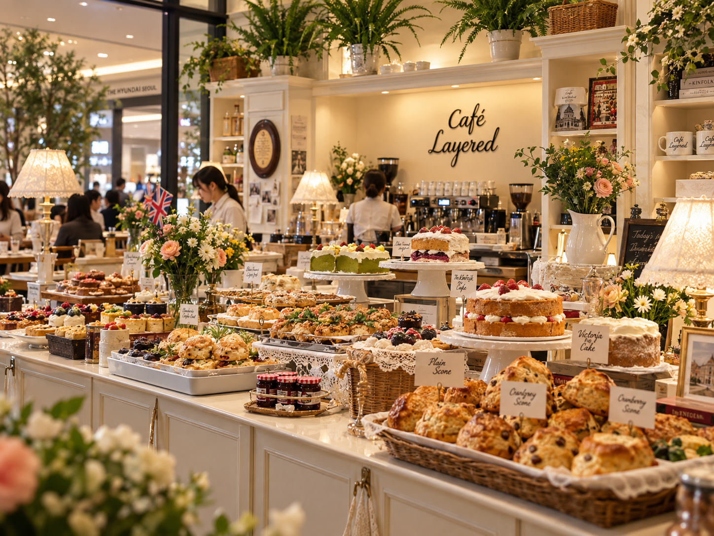 Cafe Layered · The Hyundai Seoul