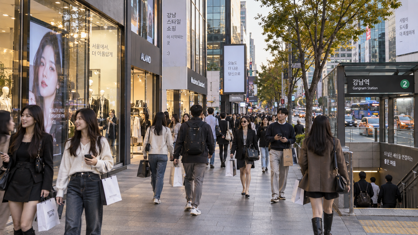 Gangnam & Apgujeong Fashion Guide