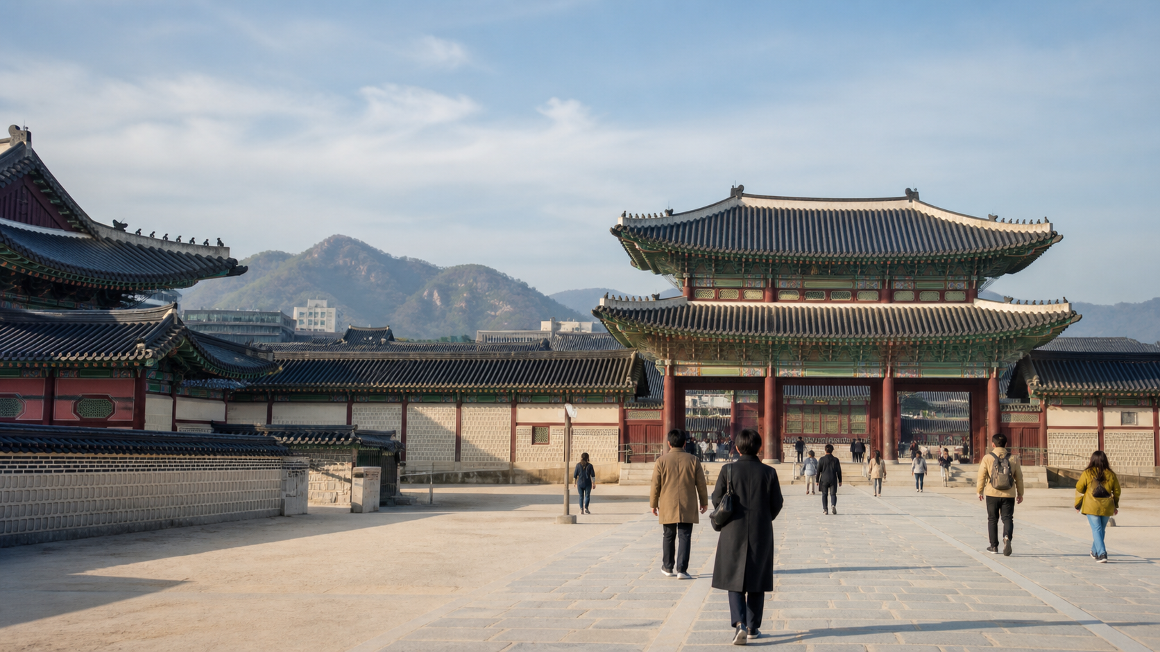 Original VEMORIQ travel reference photograph in Korea: Gyeongbokgung + Bukchon