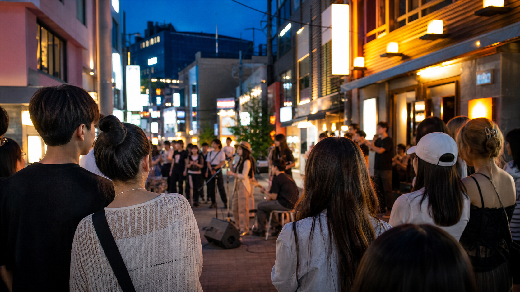 Original VEMORIQ travel reference photograph in Korea: Hongdae + Yeonnam