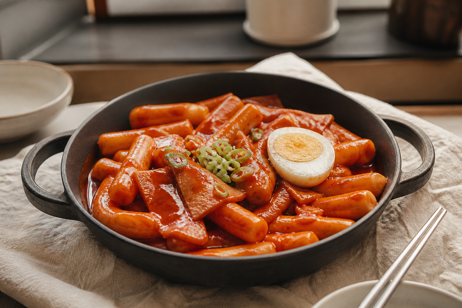 Tteokbokki (Topokki): Easy Korean Spicy Rice Cakes at Home