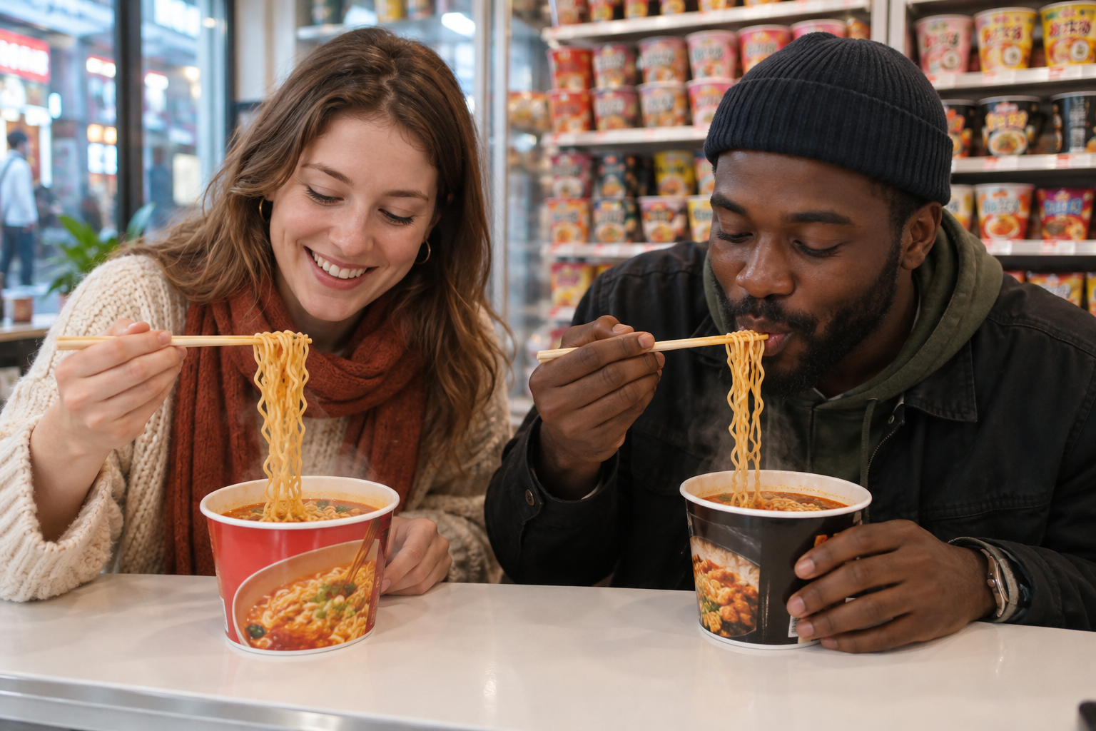 Cup Ramyeon & Ramyeon Challenge: Choose, Cook & Enjoy